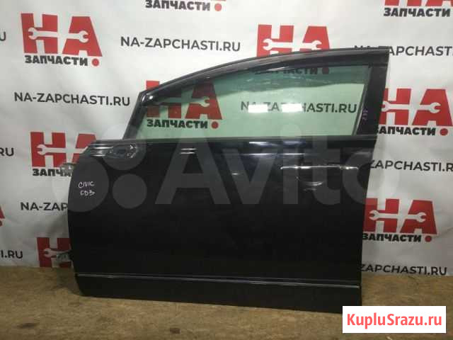 Дверь передняя левая Honda Цивик 4д Кохма - изображение 1