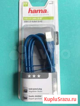 Кабель USB 1.8м hama Новосибирск - изображение 1
