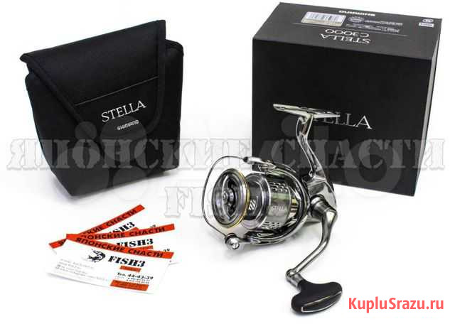 Катушка Shimano Stella FI 18 C3000 Киров - изображение 1