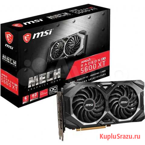 Видеокарта MSI Radeon RX 5600 XT 6144Mb mech OC Курск - изображение 1