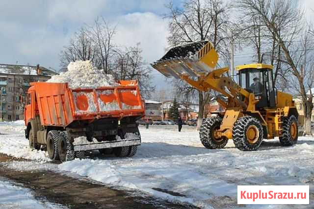 Услуги фронтального погрузчика.Уборка, вывоз снега Курган - изображение 1