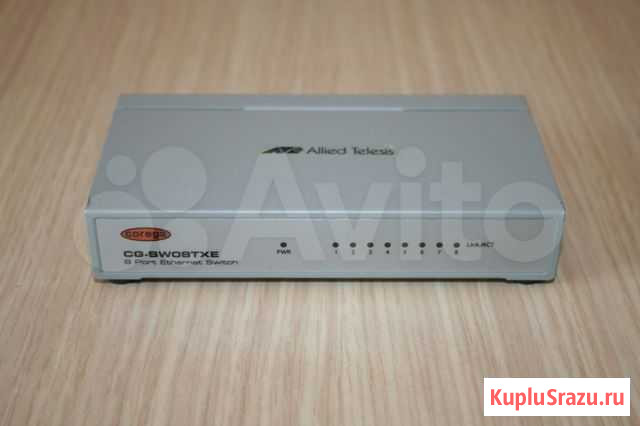 Хаб Allied Telesis 8 портов Новосибирск - изображение 1
