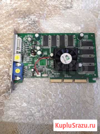 Видеокарта FX5200 128mb ddr Белгород - изображение 1