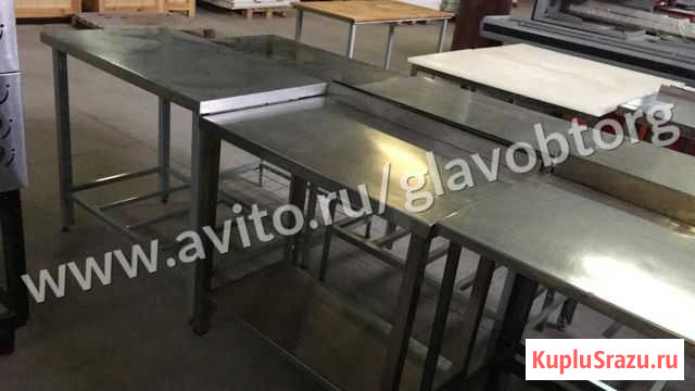 Металлические столы бу Казань - изображение 1