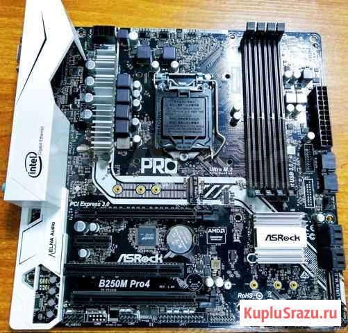 Материнская плата asrock B250M PRO4, LGA 1151 Тольятти - изображение 1