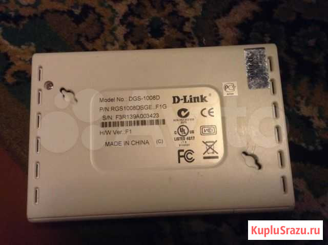 Коммутатор D-link dgs 1008d Нижний Новгород - изображение 1