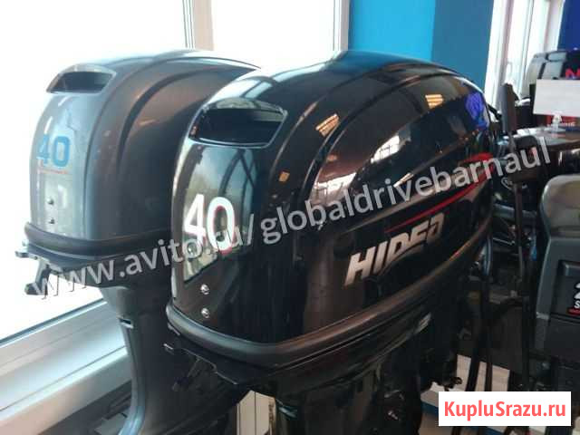 Лодочный мотор Hidea HD 40FHS/L рассрочка Барнаул - изображение 1