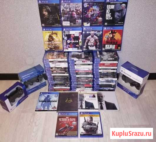 Диски/геймпады PS4 продажа, прокат от 22.02.21 Южноуральск - изображение 1