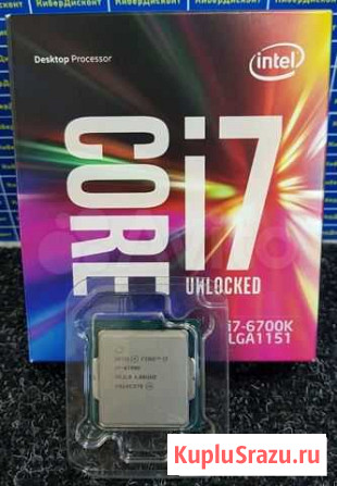 Процессор Intel Core i7-6700K 1151 сокет Владимир - изображение 1