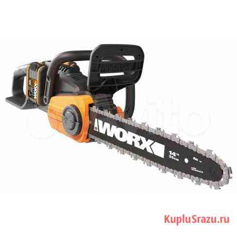 Цепная пила аккумуляторная worx WG384E, 40В Барнаул