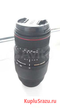 Sigma 70-300 f/4-5,6 APO DG Canon для фф и кропа Петрозаводск - изображение 1