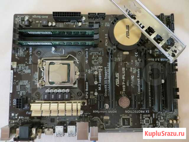 Комплект 1150 i5-4690 3.9Mhz и MB H87 Волгоград - изображение 1