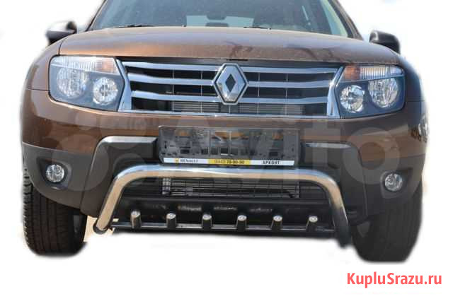 Защита переднего бампера Renault Duster Dakar 2017 Ахтубинск - изображение 1
