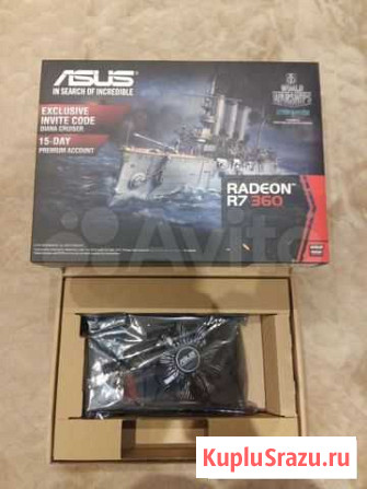 Видеокарта Radeon asus r7 360 2gb Нижний Новгород - изображение 1