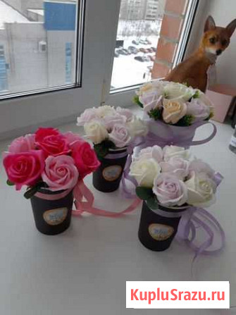 Букет из мыльных цветов Екатеринбург - изображение 1