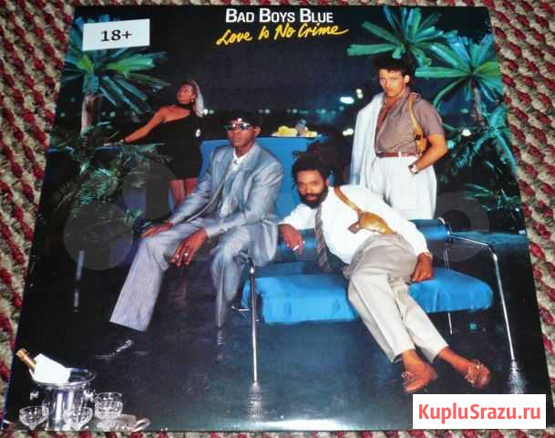 Bad Boys Blue-Love is no Crime(LP)(новая) Красноярск - изображение 1