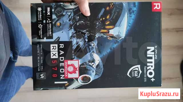 Rx 570 8gb sapphire nitro+ Екатеринбург - изображение 1