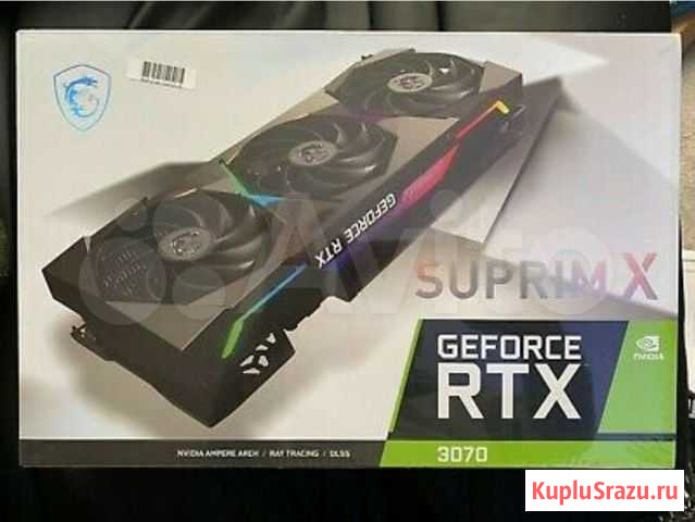 Видеокарта MSI RTX3070 suprim X 8GB Новороссийск - изображение 1
