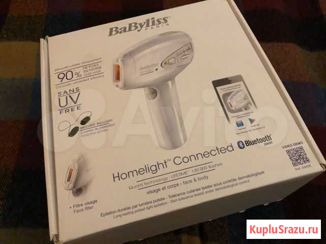 Фотоэпилятор Babyliss Homelight Connected G940E Санкт-Петербург - изображение 1