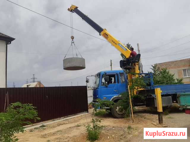 Сливная яма под ключ. Кольца жби Астрахань - изображение 1