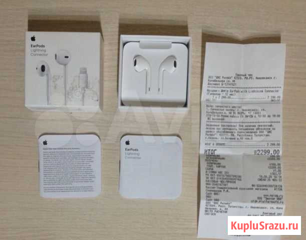 Наушники earpods Нижнекамск - изображение 1