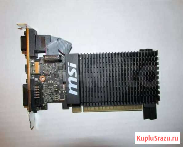 Видеокарта MSI GeForce GT 710 2GB Тихорецк - изображение 1