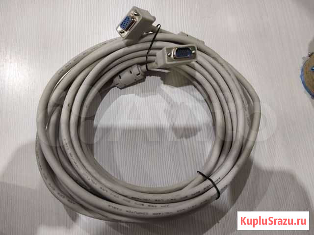 Удлинитель VGA 10 метров Октябрьский - изображение 1