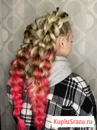 3 d косы, брейды, афрохвосты, косички Тула - изображение 1