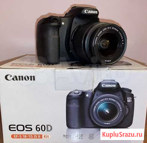 Зеркальный фотоаппарат Canon EOS 60D Избербаш - изображение 1