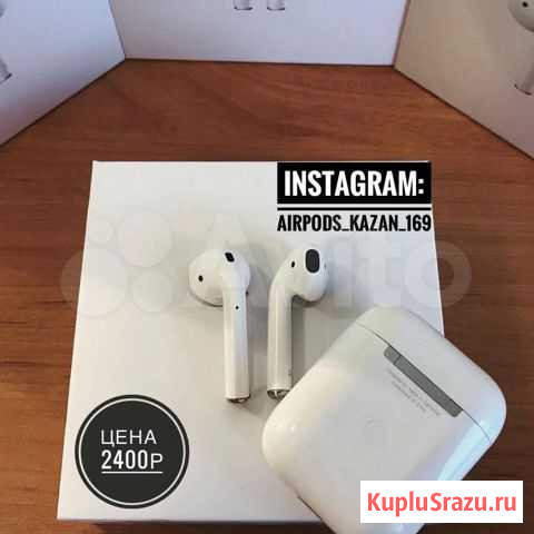 Airpods 2 Premium New Красноярск - изображение 1