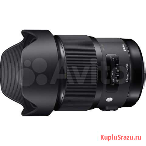 Объектив Sigma AF 20mm f/1.4 Art DG HSM Canon EF Лермонтов - изображение 1
