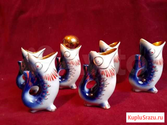 Фарфоровый сервиз  Рыбы Гусев - изображение 1