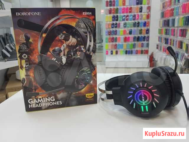 Игровые наушники Borofone ESB04 Ижевск - изображение 1