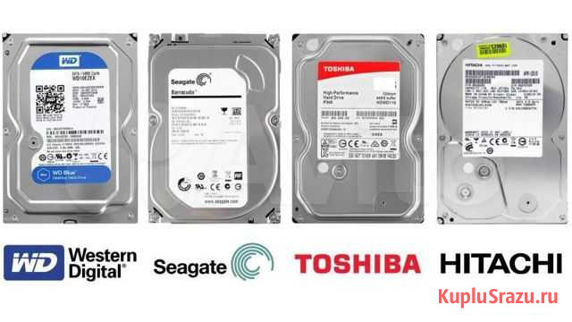 4 x винчестера 80 Gb SATA 3.5 Санкт-Петербург - изображение 1