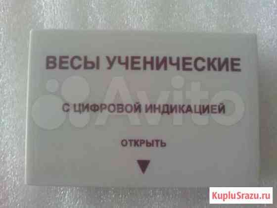Весы ученические цифровые Обнинск