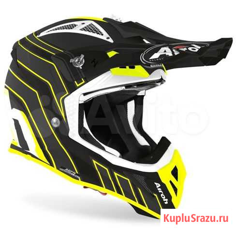 Шлем кроссовый airoh aviator ACE ART Котельники - изображение 1