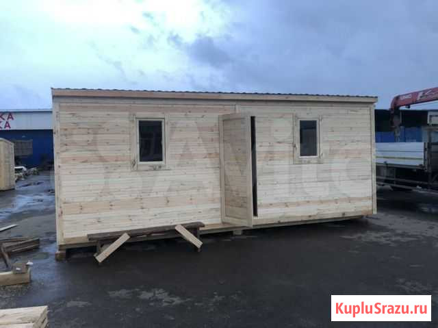 Бытовка 6х2 металл крыша утеплённая с электрикой Видное - изображение 1