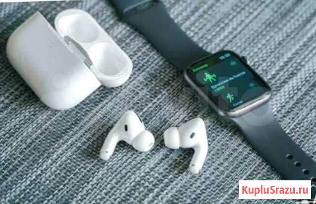Набор часы Apple W26+ и Airpods Pro Новосибирск - изображение 1
