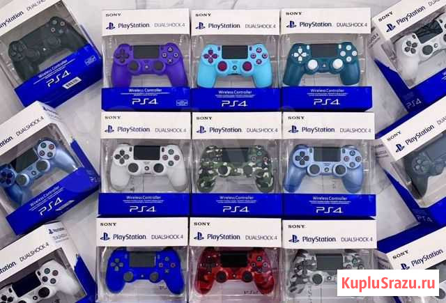Джойстик PS4 все цвета Ижевск - изображение 1
