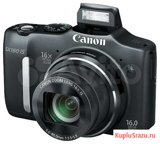 Продаю фотоаппарат Canon PowerShot SX160 IS Псков - изображение 1