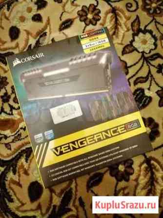 Озу corsair vengeance rgb ddr4 2666mhz 16gb Омск