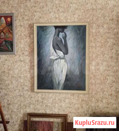 Картина. Девушка. Холст, масло. 73х95 Тверь - изображение 1