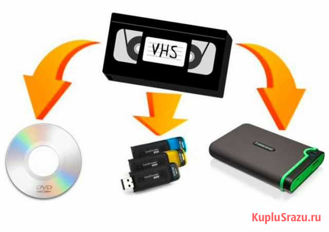 Оцифровка видеокассет VHS, VHS-c Хабаровск - изображение 1