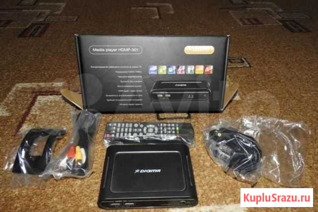 Цифровой медиа плеер Digma hdmp-301 Астрахань - изображение 1