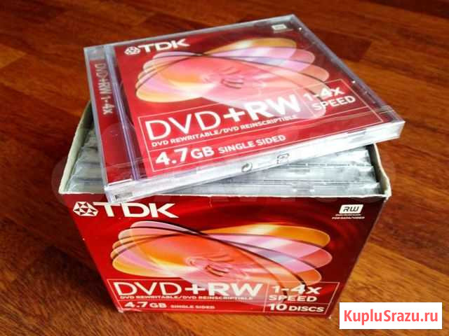 Болванки DVD+RW Сыктывкар - изображение 1