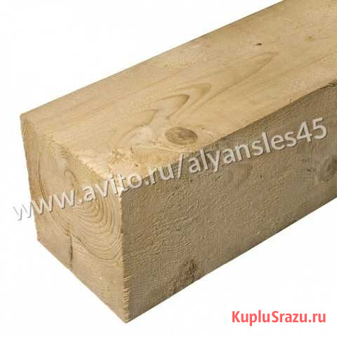 Пиломатериал Брус 100/200/6 Курган - изображение 1