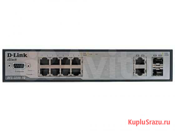 Управляемый коммутатор D-Link DES-3200-10/C1A Белгород - изображение 1