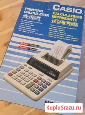 Casio printing calculator hr-120t Иркутск - изображение 1