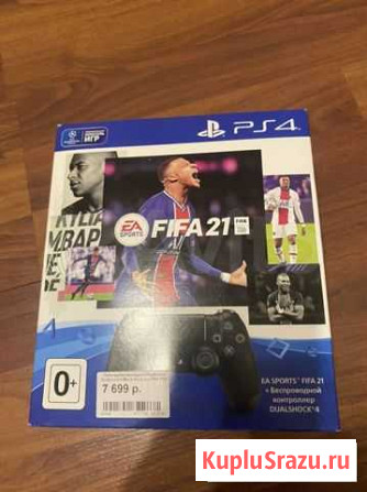 Геймпад ps4 + fifa21 Петропавловск-Камчатский - изображение 1