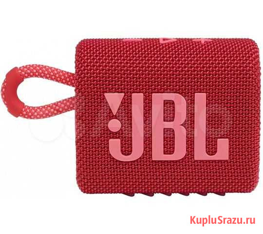 Колонка JBL GO 3, красный Казань - изображение 1
